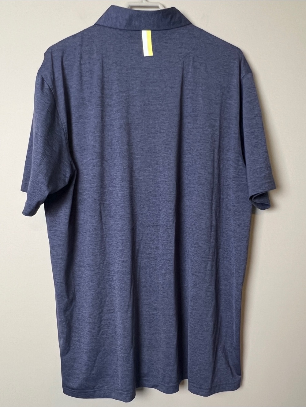 Rhoback Solid Blue men’s polo XXL Polo short sleeve embroidered logo - Picture 5 of 8
